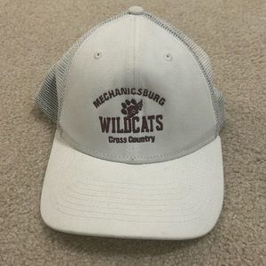 White Mechanicsburg Cross Country hat